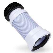 Flexible Toilet Pan Connector Universal WC-Flexi Waste Soil Pipe 300mm - 700mm.