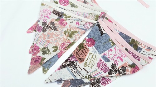 Double sided handmade fabric - handmade,