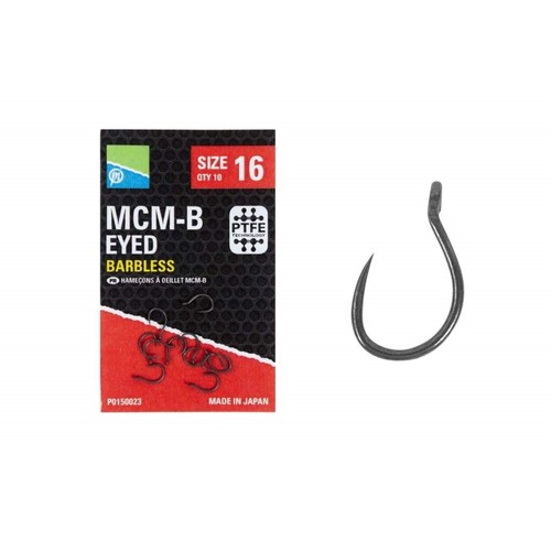 Preston mcm barbless eyed - preston, mcm-b