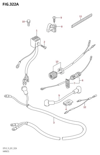 Suzuki genuine screw dt65 - suzuki,