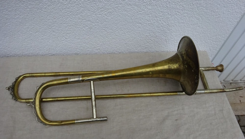 Vintage trombone train - vintage,