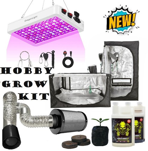 Grow tent kit with led - with,