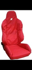 CAR SEAT COVER IN RED FITS VW