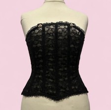 Beautiful Vintage Black Lace