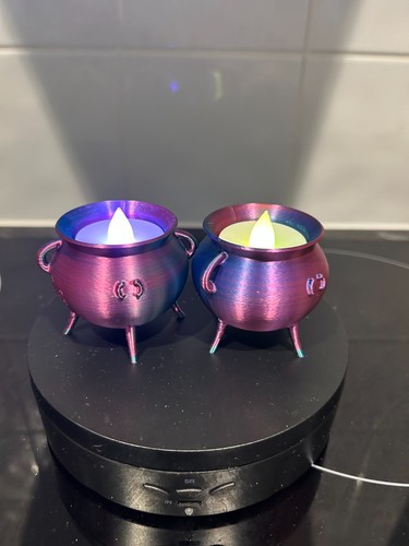 Dual iridescent mini cauldron - dual,