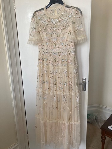 Needle and thread embellished - thread,