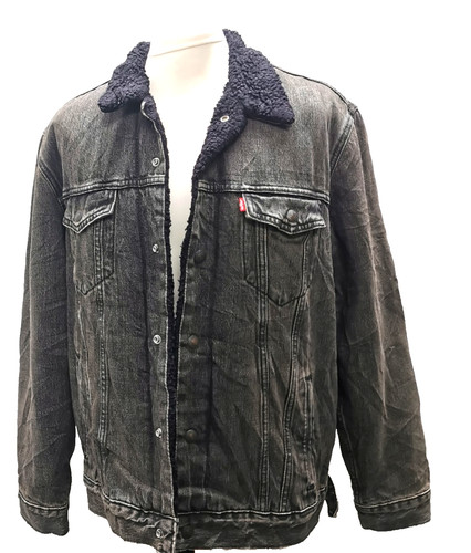 Levi mens black - l,