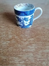 ANTIQUE BOOTHS REAL OLD WILLOW COFFEE CUP 