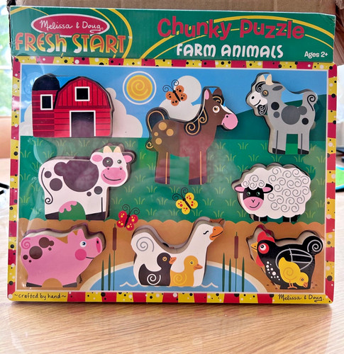 Melissa doug farm animals - melissa,
