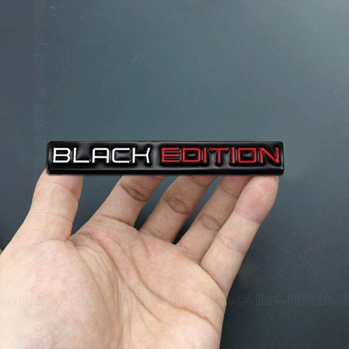 Black edition emblem - black,