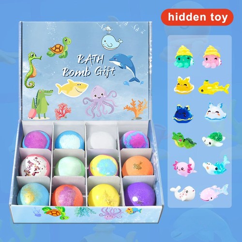 12pcs bath bomb gift - 12pcs, for