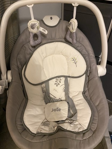 Joie baby swing seat - joie, grey