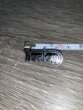 MOTORCYCLE Pin Badge NORTON