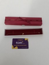 H Samuel 375 / 9ct Carat Gold Stamped Bracelet Boxed