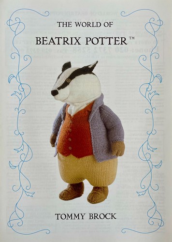 Tommy brock badger - tommy, beatrix