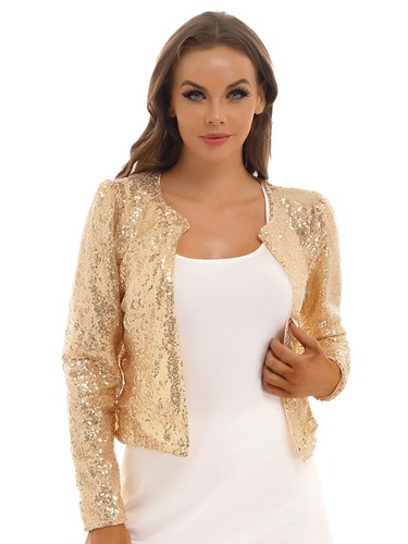 Women shiny sequin - sequin, long
