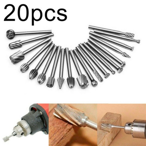 Tungsten carbide burr bit set - carbide,