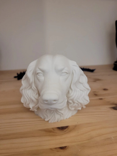 Springer spaniel bust ornament - springer,