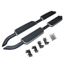 FOR LAND ROVER DEFENDER 110 ALUMINIUM SIDE STEPS BARS RUNNING BOARDS L663 2020+