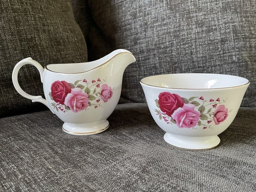 Queen anne china - jug, and