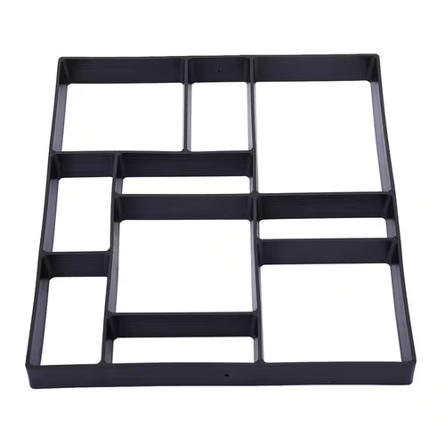 Concrete pavement cement mold - concrete,