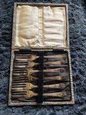 vintage boxed set of 6 E.P.N.S