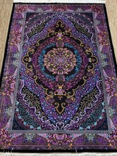 5 x 7 Ft Silk Rug  Fine kum