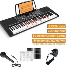 61 Keys Electronic Lighted