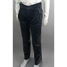 Chaps in Vera Pelle Alta Qualità Motociclista Biker Club Western Made in Italy