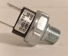Air Compressor Tank Pressure Switch 110 Psi On 145 Psi Off Air Suspension 1/4NPT