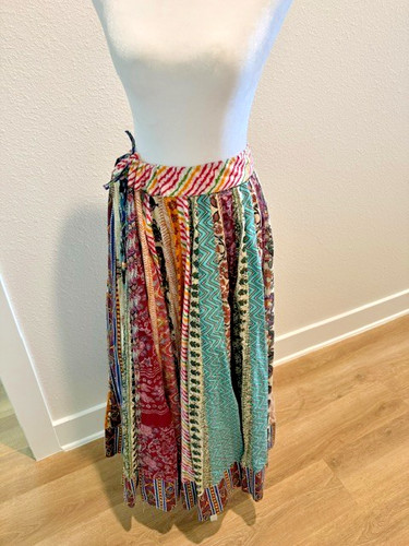 Jaded gypsy patchwork strip - patchwork,