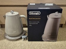 Delonghi Eclettica Special Tea 1.7l Kettle Beige Variable Temperature Brand New