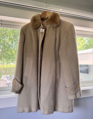 Mohair swing coat - mohair,