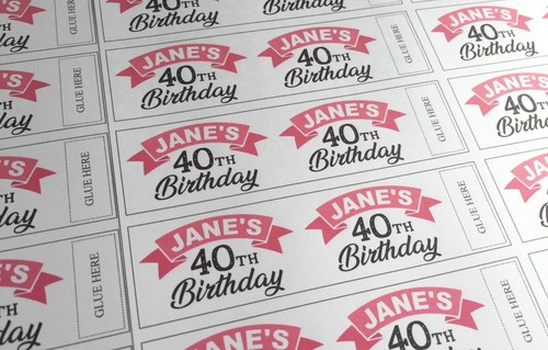 Personalised birthday party - personalised,
