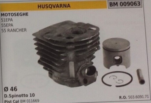 Cylinder and piston chainsaw - cylinder,