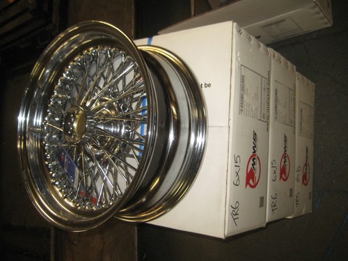 Triumph tr6 chrome wire - ,