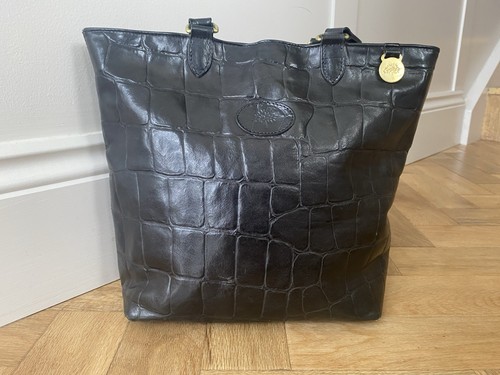 Vintage mulberry black leather - vintage,