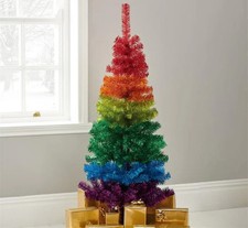 Rainbow Christmas Tree 5 ft Habitat