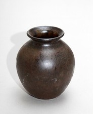 Steuler Pottery Vase Black