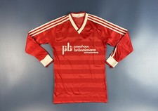 ADIDAS VINTAGE TEMPLATE 70s 80s RED FOOTBALL SHIRT #15 WEST GERMANY SIZE S