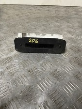 2002 PEUGEOT 206 CLOCK DISPLAY