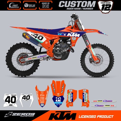 Ktm motocross graphics custom - motocross, graphics,