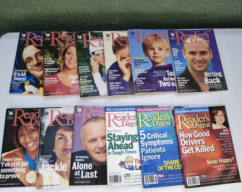 Readers digest magazines 2001 - magazines,