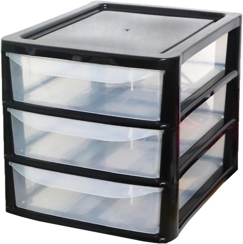 Plastic storage drawers unit - storage,