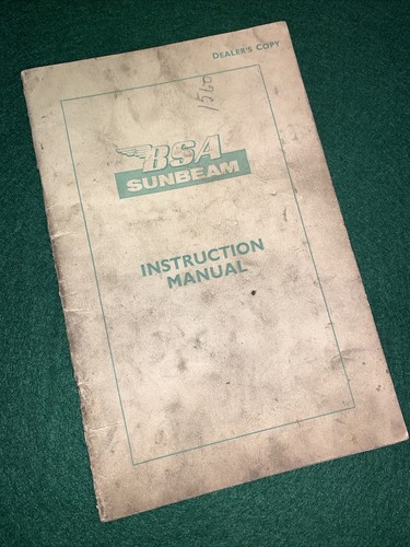 Bsa sunbeam scooter - bsa,