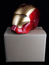 1:1 Iron Man Helmet MK7 Glow Openable Mask Cosplay Wearable Prop KID Helmet