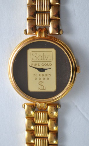 Rare vintage salvi ingot 18k - ingot,