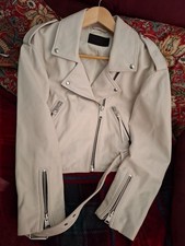 All saints leather jacket