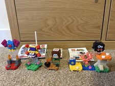 Fuzzy & Mushroom Platform 30389 & Super Mario 71394 Swoop, Scuttlebug & Galoomba