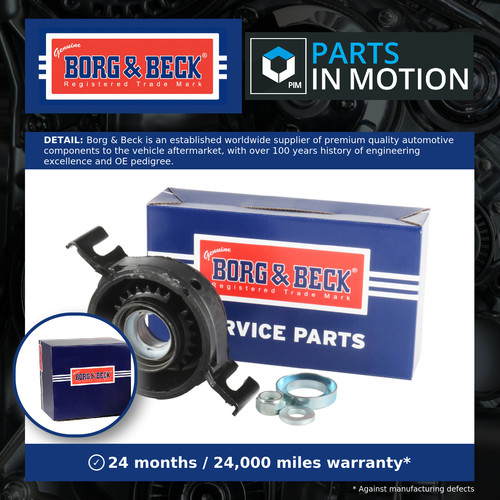 Propshaft centre bearing - propshaft,